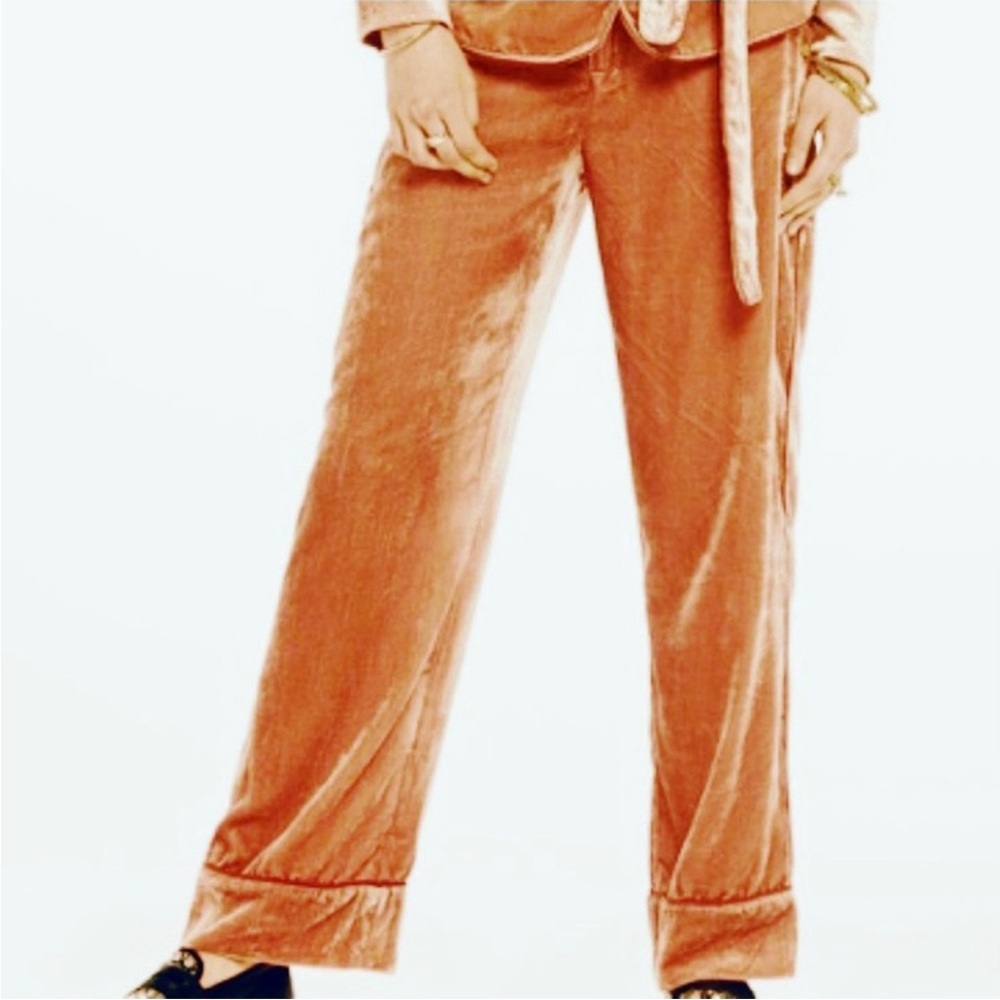 Scotch & Soda Velvet Wide Leg‎ Trouser Pants